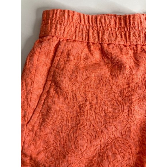 J. Crew Women's 6 Salmon Color 100% Cotton Shorts with Pockets - Picture 2 of 7